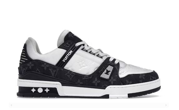 TRAINER BLACK WHITE