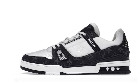 TRAINER BLACK WHITE